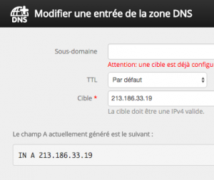 zone dns