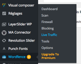 Wordfence live trafic