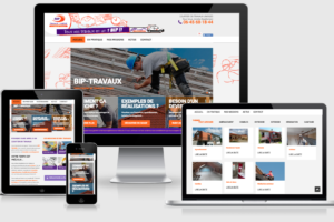 Biptravaux - Creation site Internet